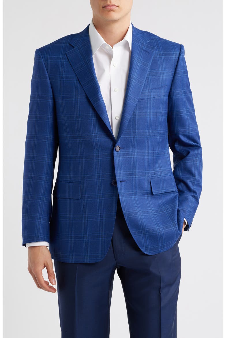 Regular Fit Siena Sport Coat, Main, color, MED BLUE