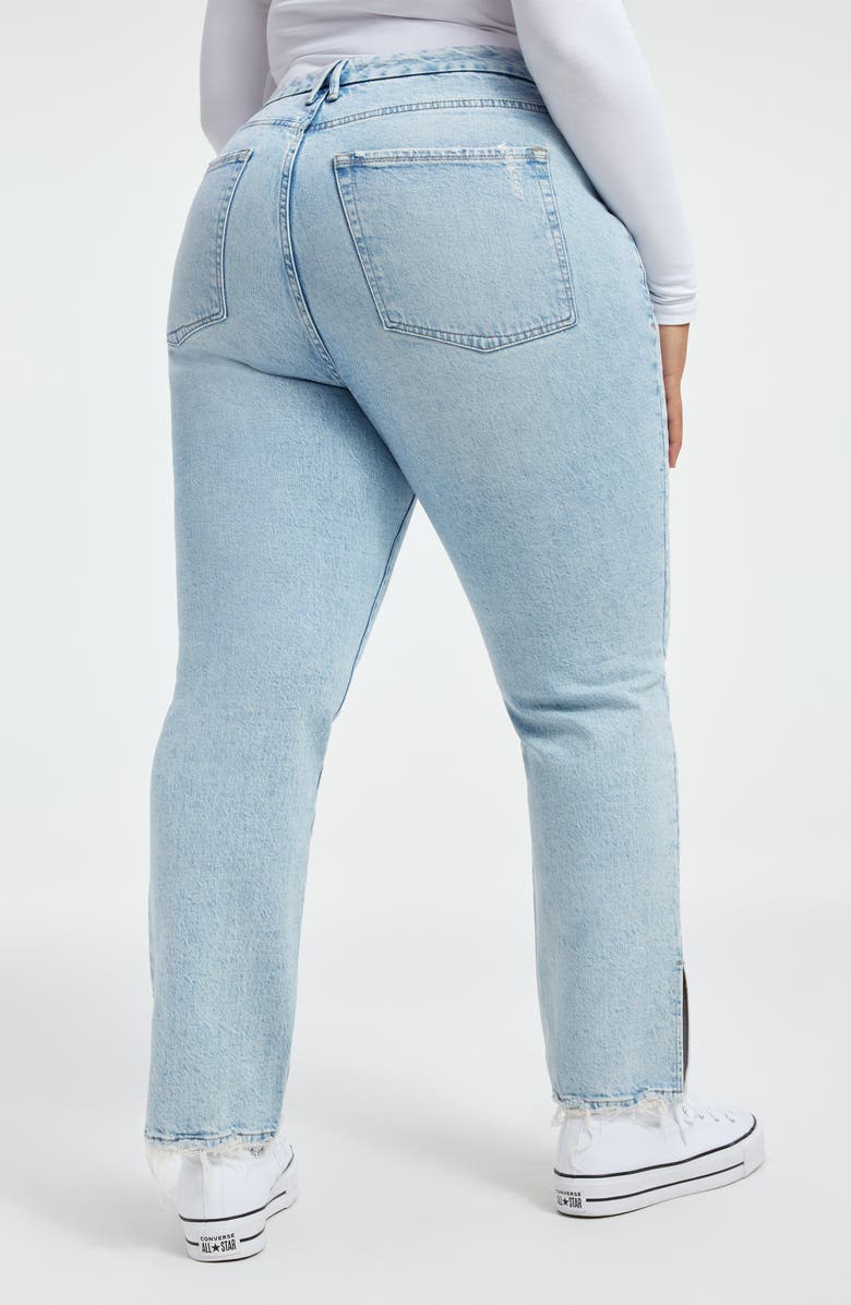 Good Boy Slit Hem Jeans