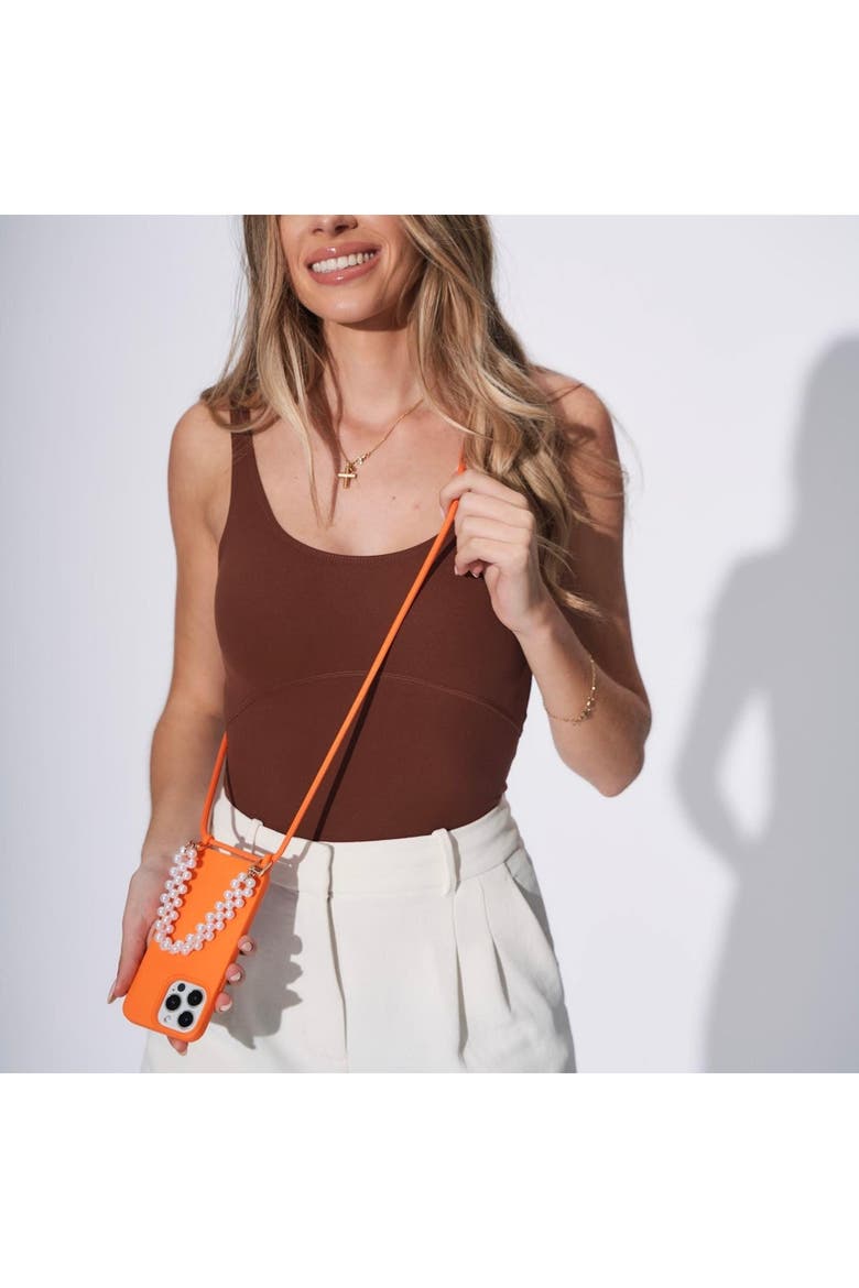 Miami Phone Strap Set, Alternate, color, Orange