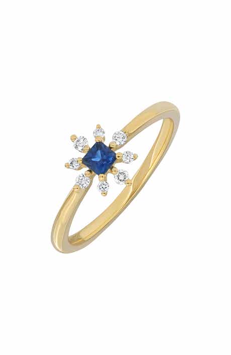 Bony Levy El Mar 18K Gold Diamond & Sapphire Star Ring