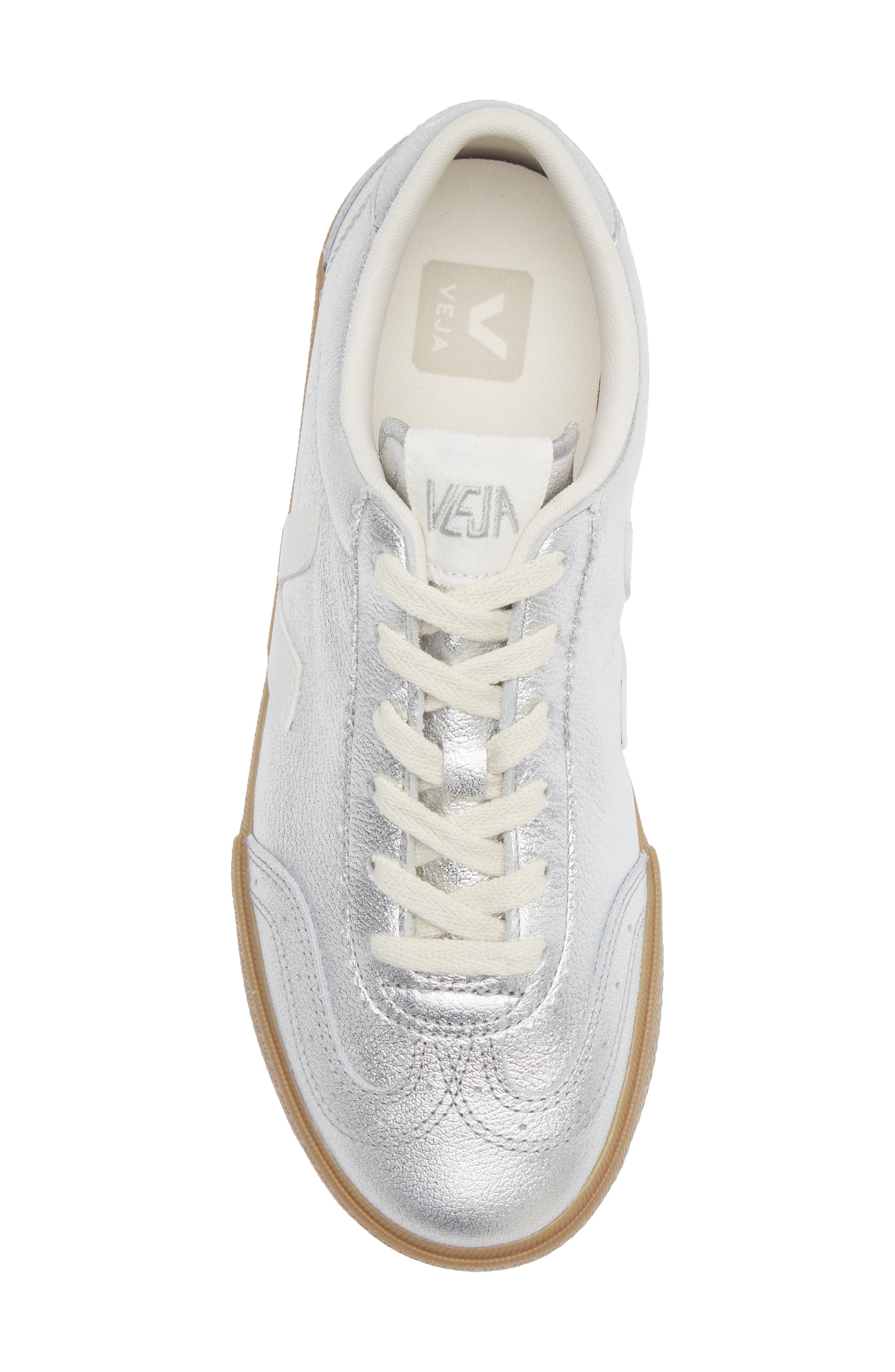 Volley O.T. Sneaker, Alternate, color, SILVER WHITE NATURAL