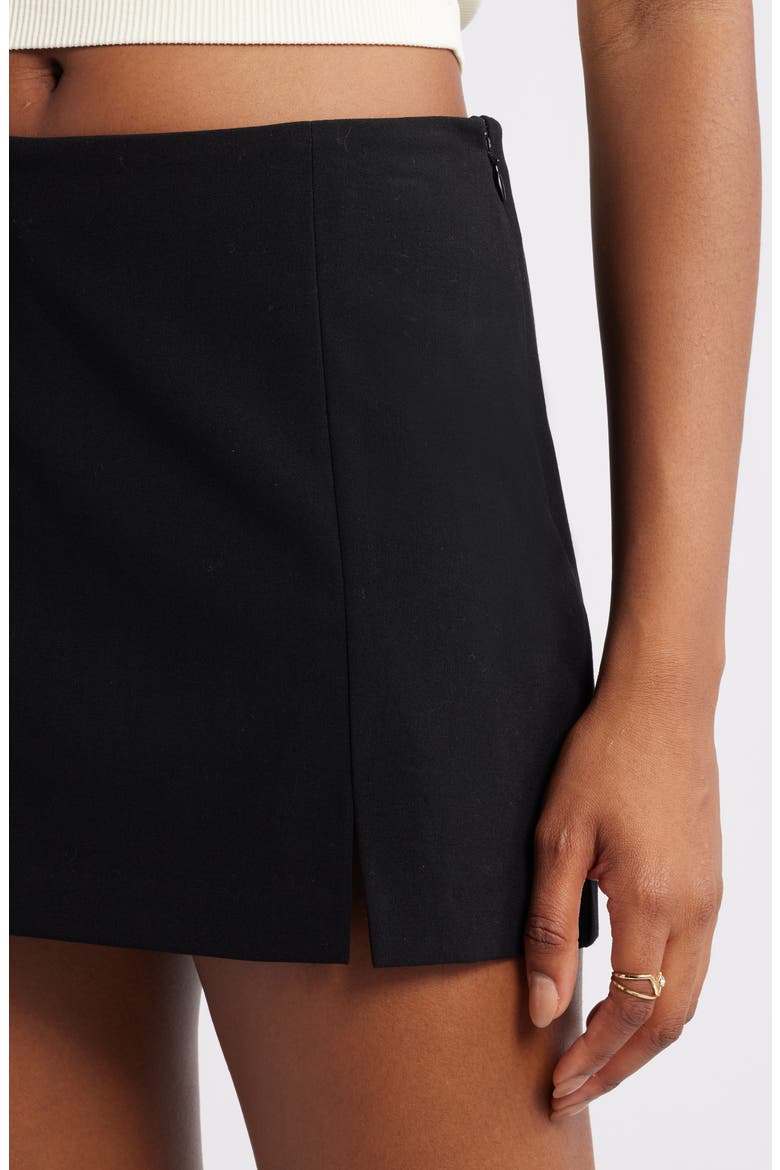 Suit Skort, Alternate, color, BLACK