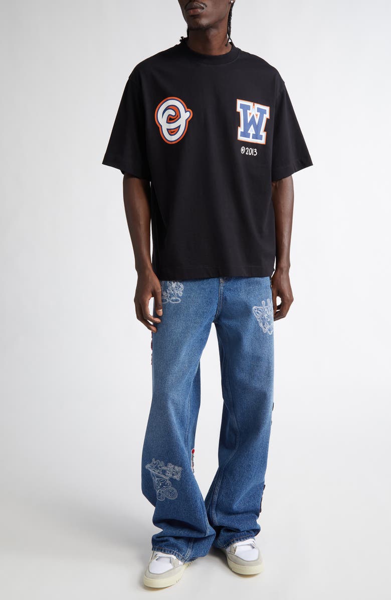 Off-White Wiz Skate Cotton Graphic T-Shirt, Alternate, color, 