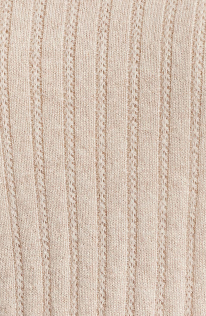 rag & bone Wren Cashmere Sweater, Alternate, color, Oatmeal