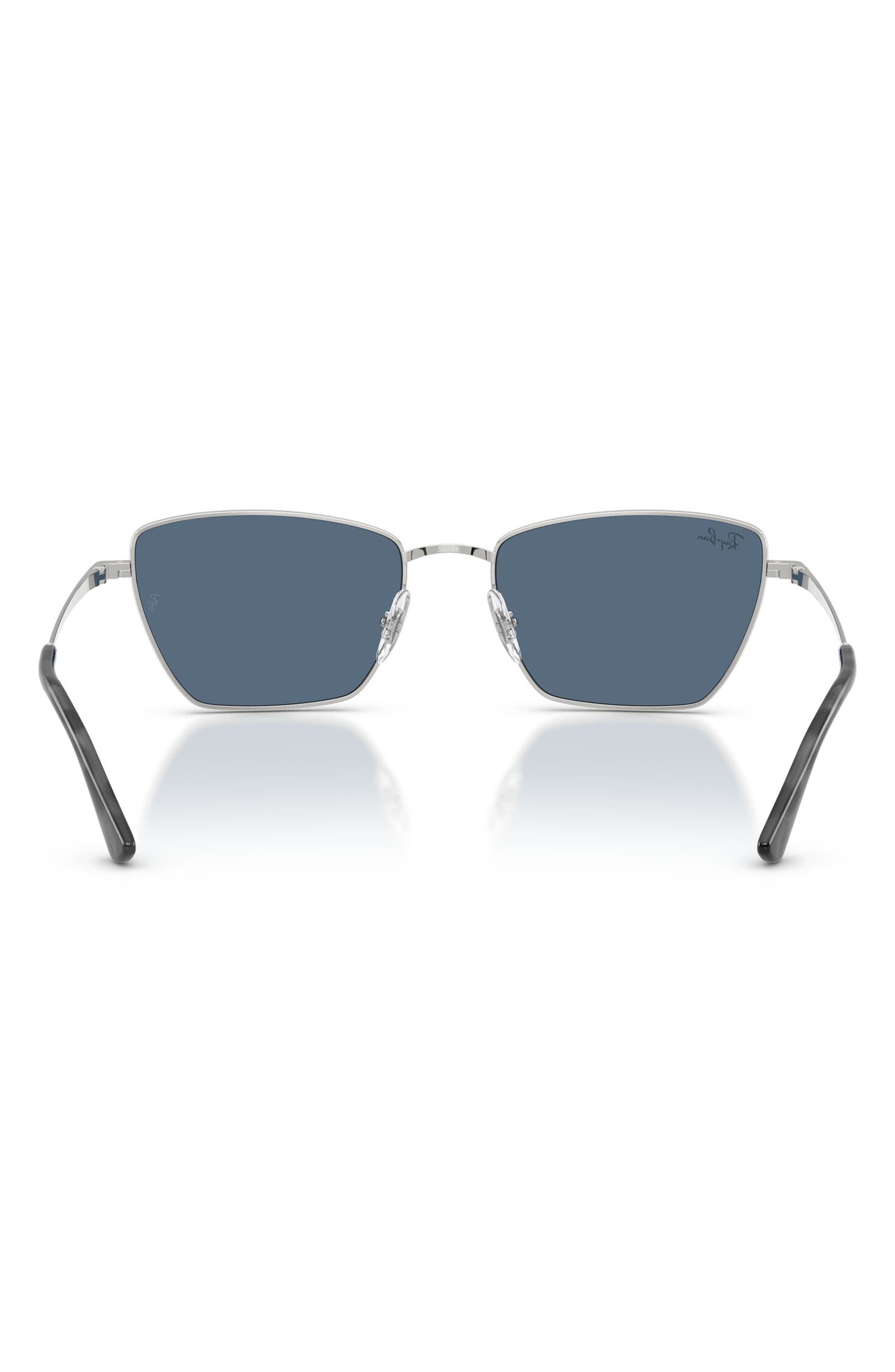Ray-Ban Drea Bio-Based 53mm Polarized Irregular Cat Eye Sunglasses