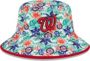New Era Men's New Era Washington Nationals Tropic Floral Bucket Hat
