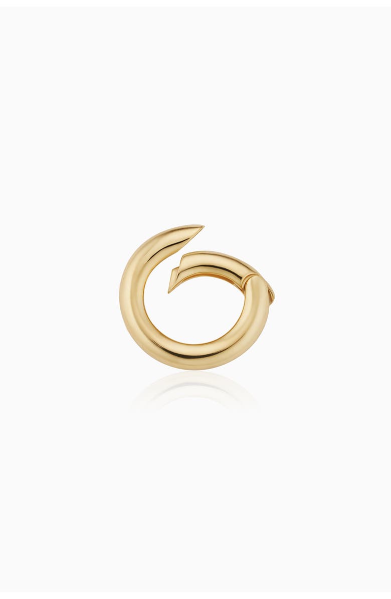 Oradina 14K Gold Connect Me Round Clasp, Alternate, color, Yellow Gold