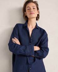 Haven Well Within The Daily Shirt in Délavé Linen