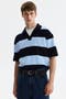  Navy Blue/Striped