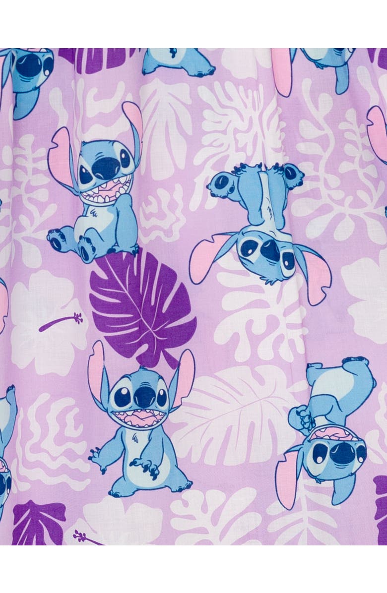 Disney Maxi Strappy Dress, Alternate, color, Lilo & Stitch Purple