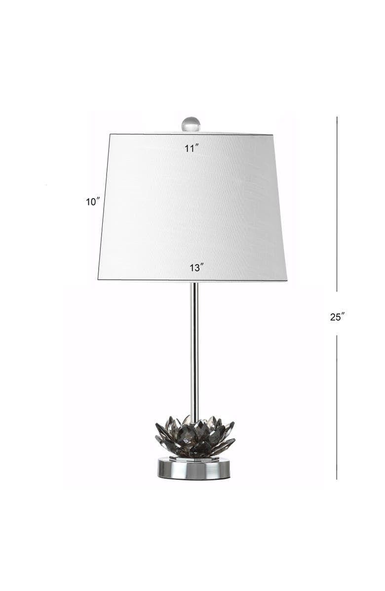 JONATHAN Y Amelia Crystal LED Table Lamp, Alternate, color, 