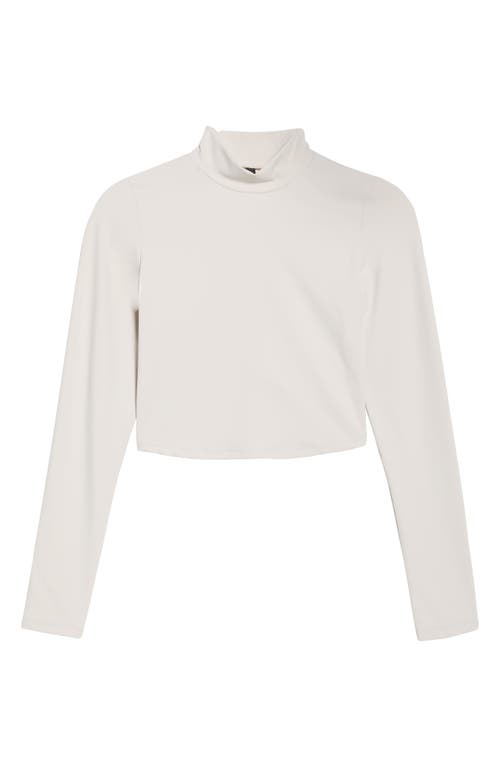 Mpg Cloud Open Back Crop Top In Gold