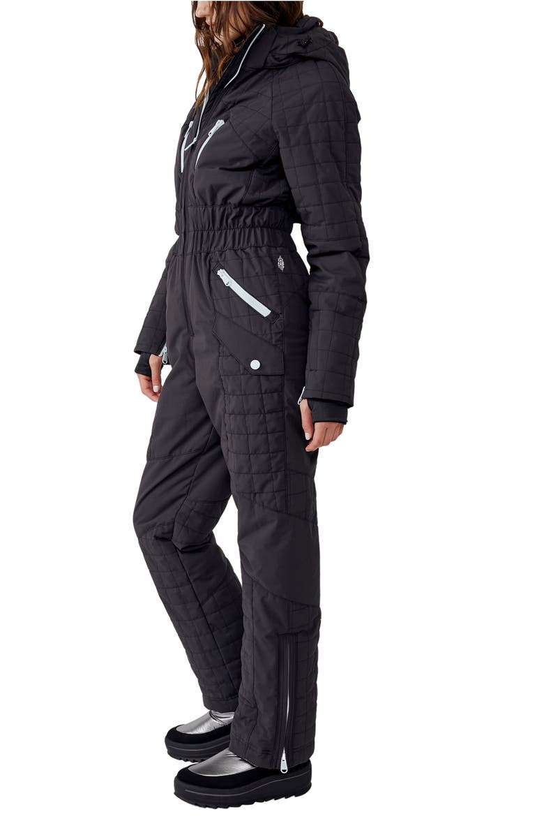 FP Movement by Free People All Prepped Quilted Waterproof Snowsuit with Removable Hood, Alternate, color, 