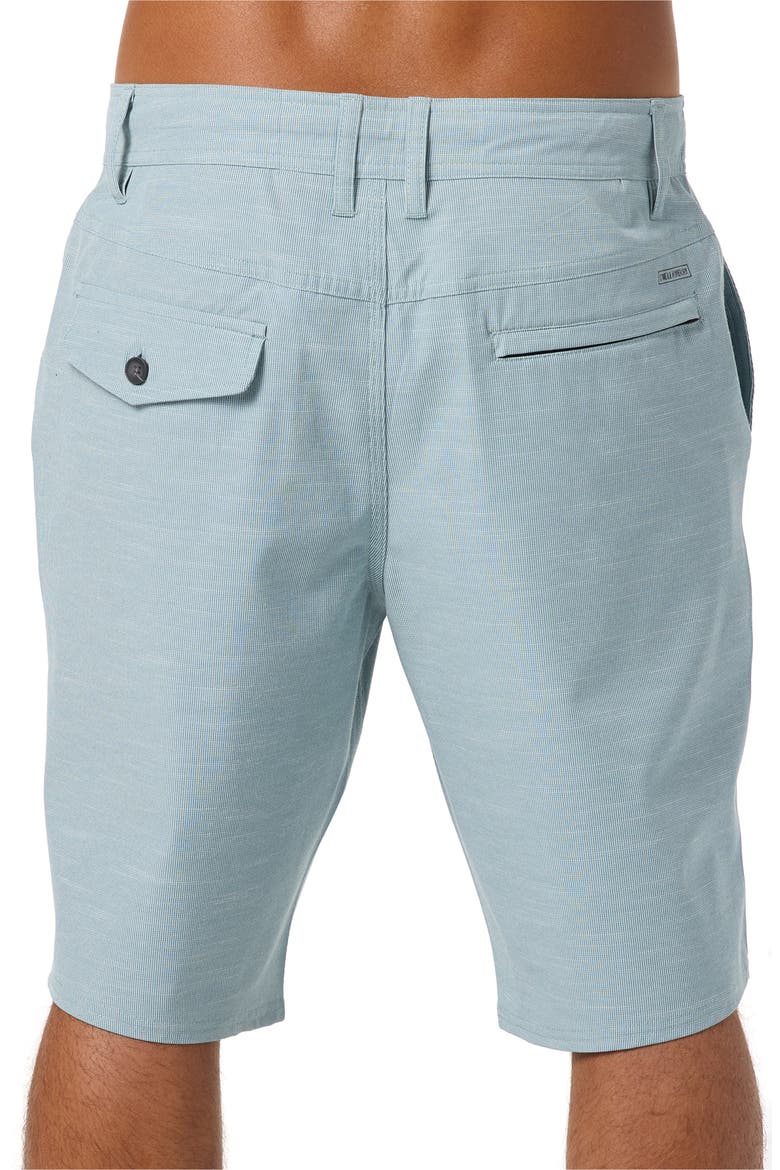 Portola Water Resistant Hybrid Shorts, Alternate, color, STONE BLUE