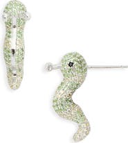 Collina Strada Slug Stud Earrings