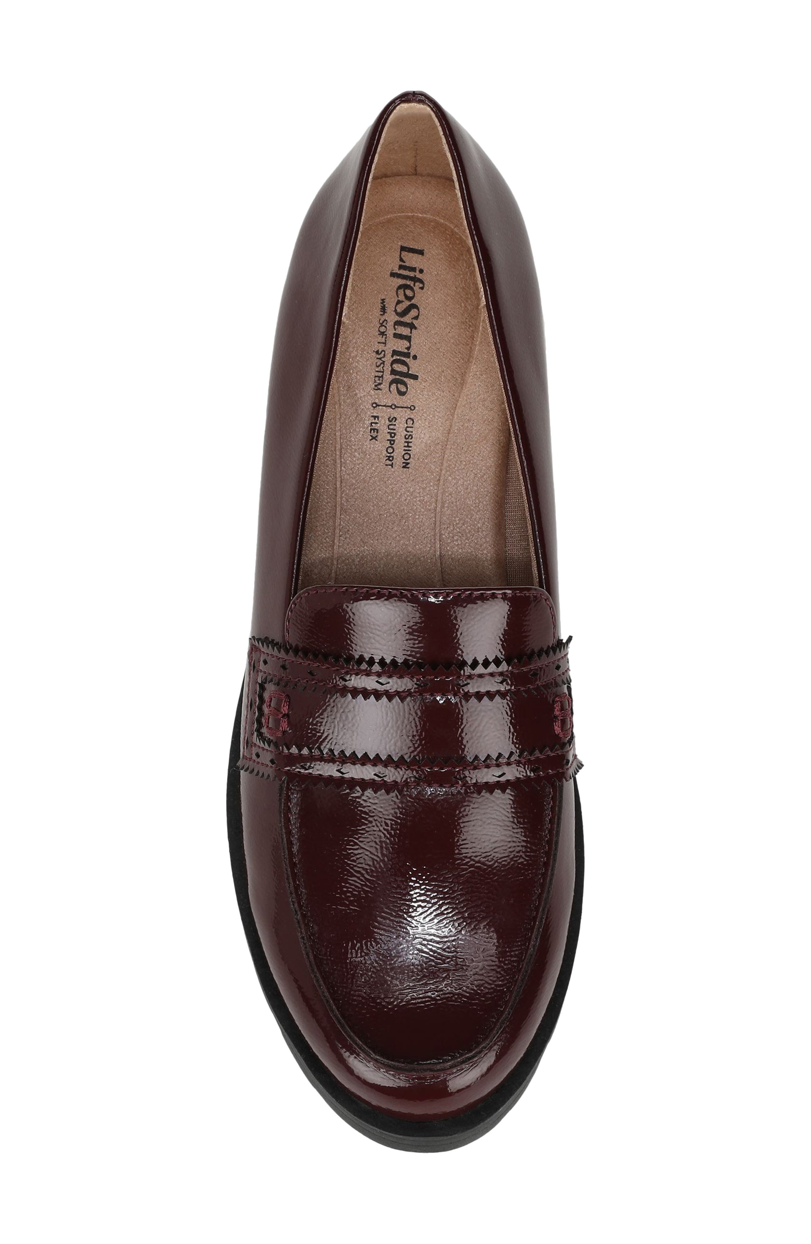 London Platform Loafer, Alternate, color, CALIFORNIA WINE