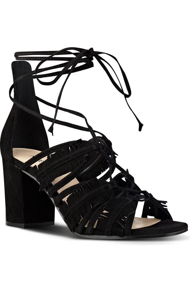 Nine West Genie Lace-Up Sandal, Main, color,