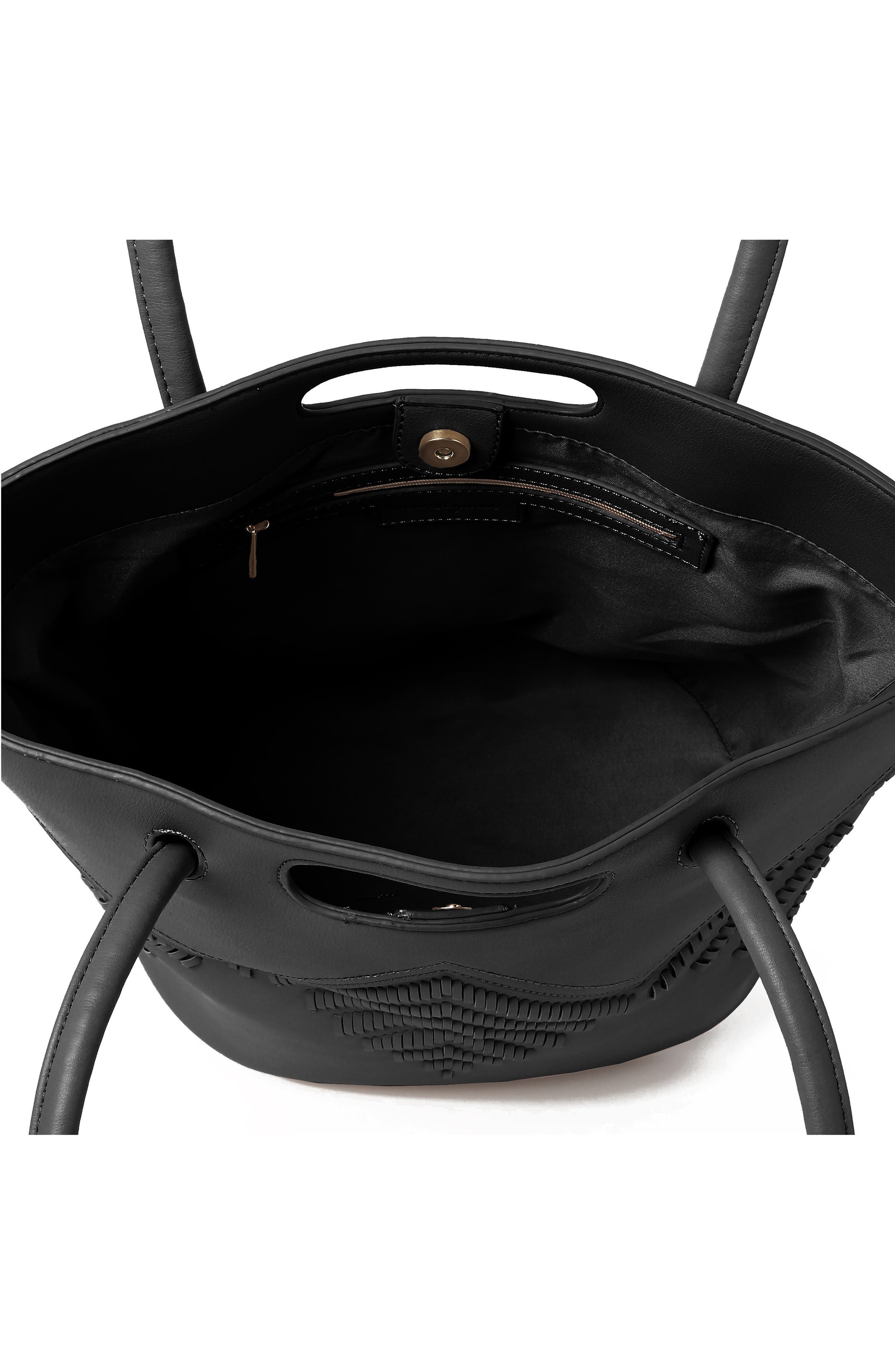 Urban Originals Style Vegan Leather Tote Bag, Alternate, color, 