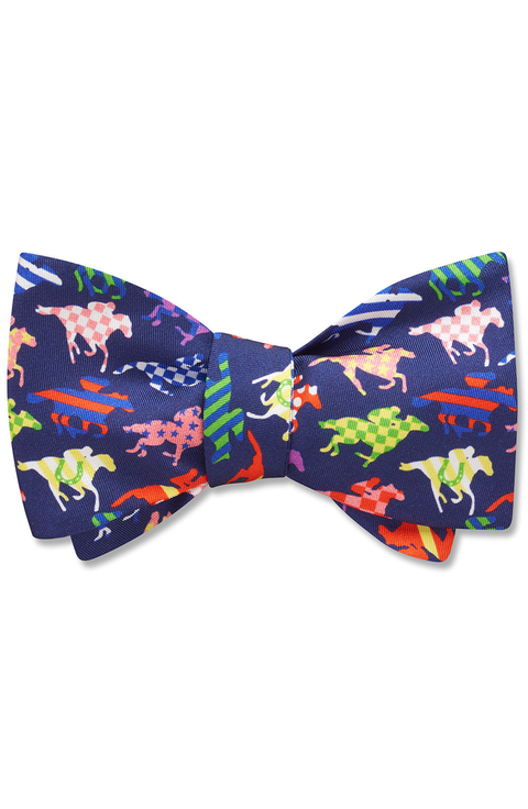 Racing Form Bow Tie