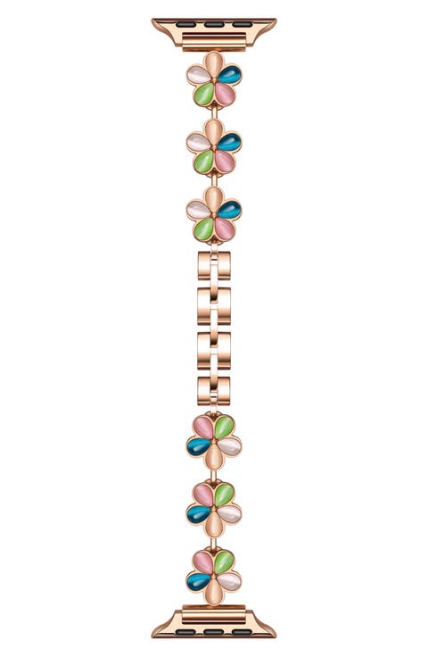 June Flower Bracelet Apple Watch® Watchband