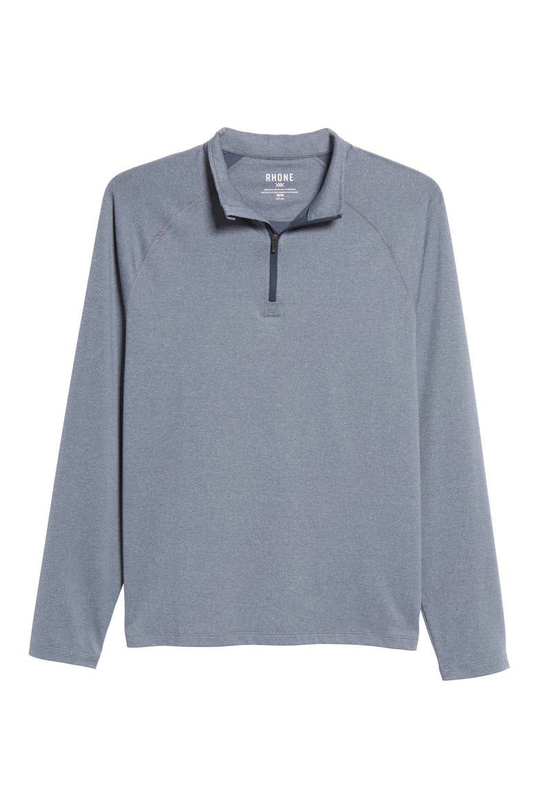 Workout Quarter Zip Sweatshirt, Alternate, color, NAVY
