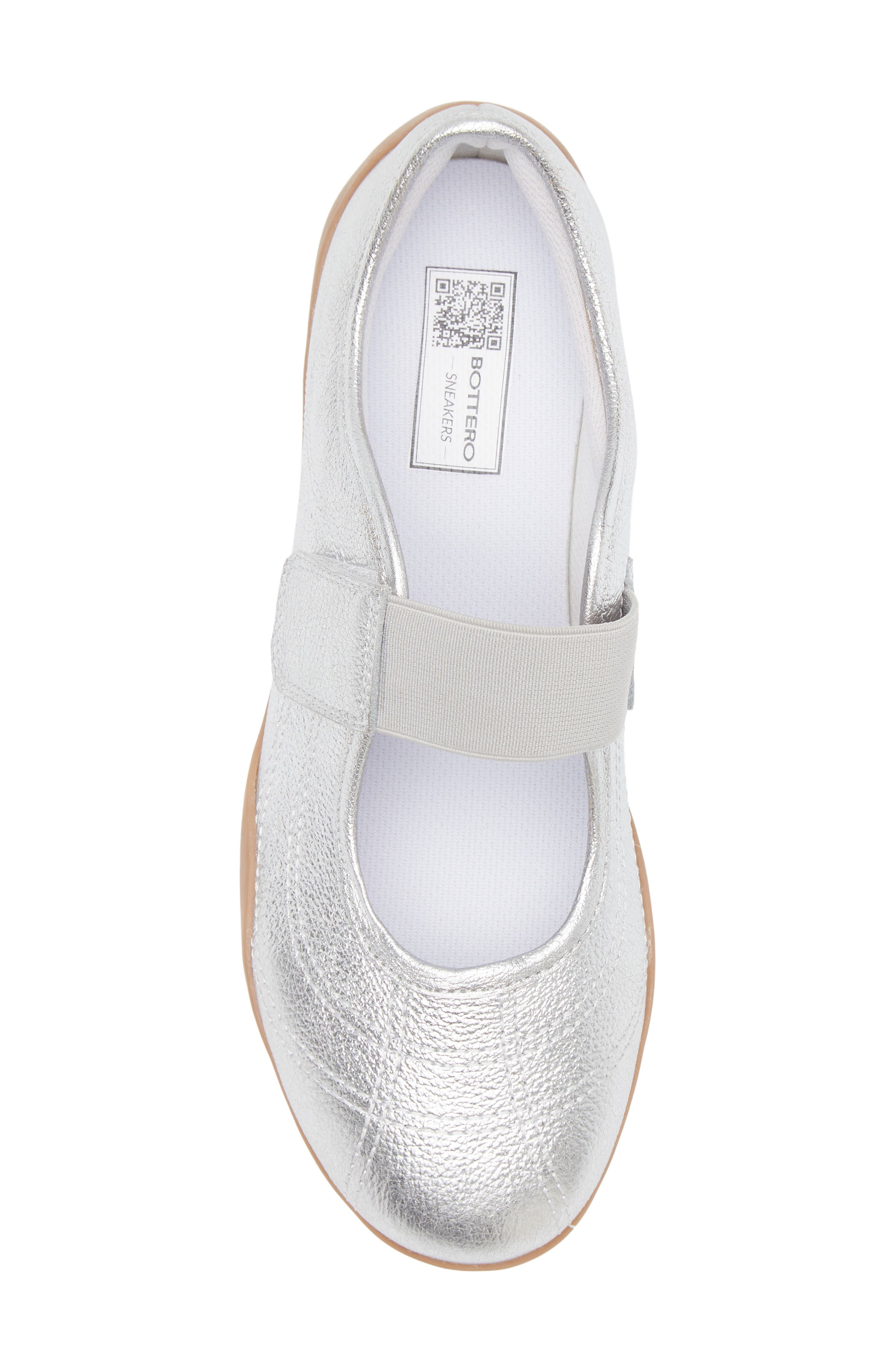 Bottero Construcao Botx Ballet Sneaker, Alternate, color, Prata