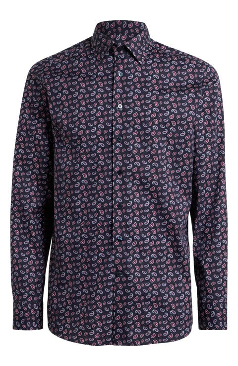 Roma Stretch Cotton Dress Shirt