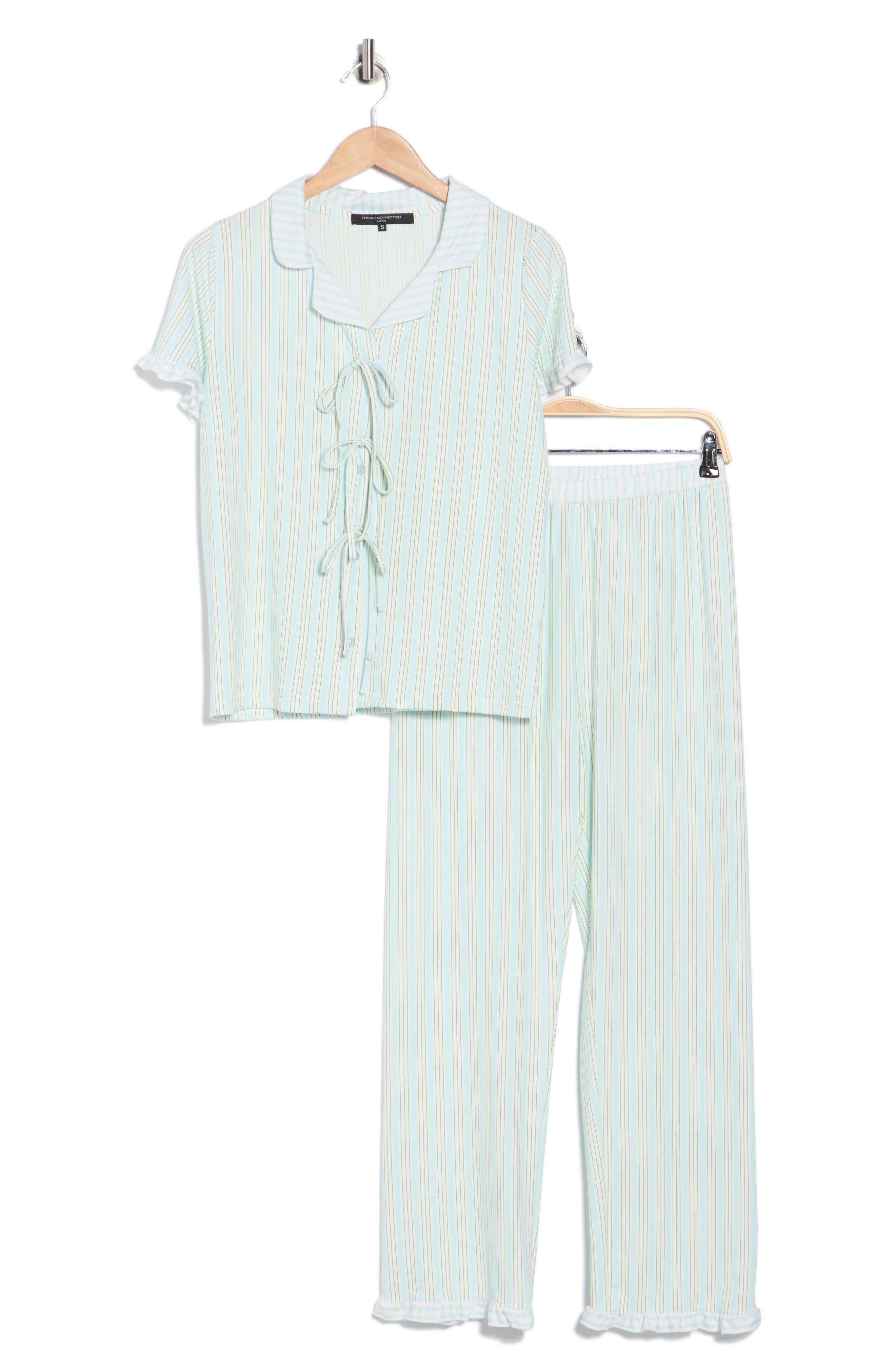 French Connection Tie Front Pajamas