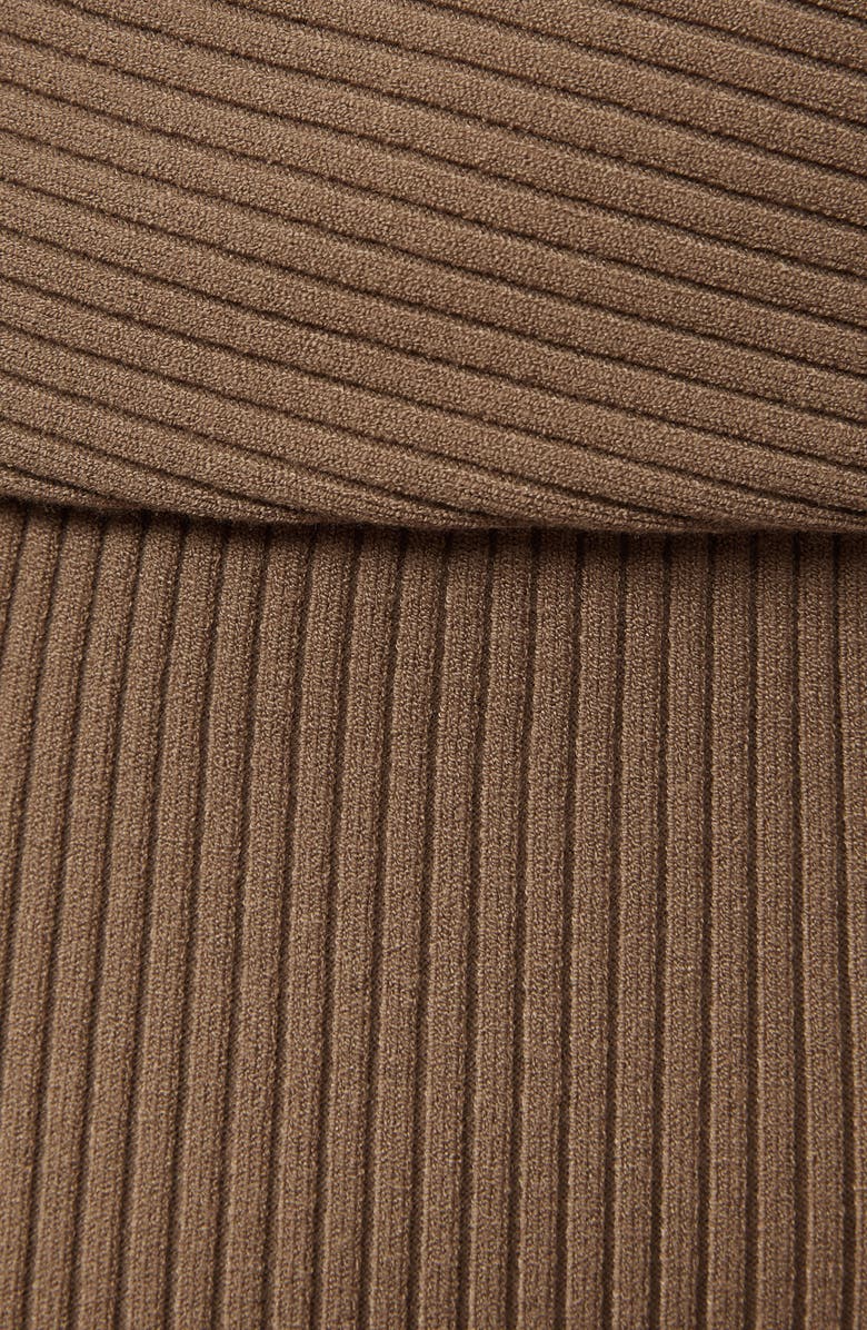 Reiss Lara One-Shoulder Long Sleeve Sweater Dress, Alternate, color, 