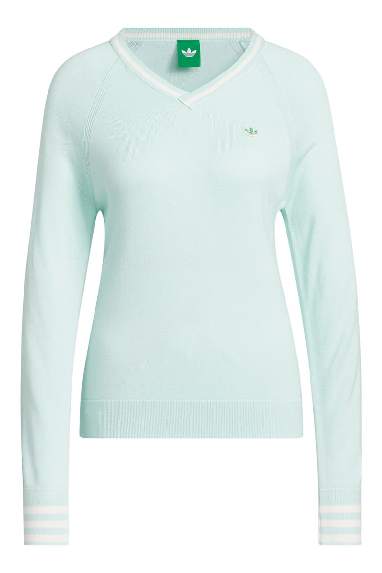 V-Neck Sweater, Alternate, color, CLEAR MINT