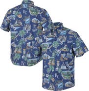 Reyn Spooner Men's Reyn Spooner  Royal Kansas City Royals Scenic Tri-Blend Button-Down Shirt