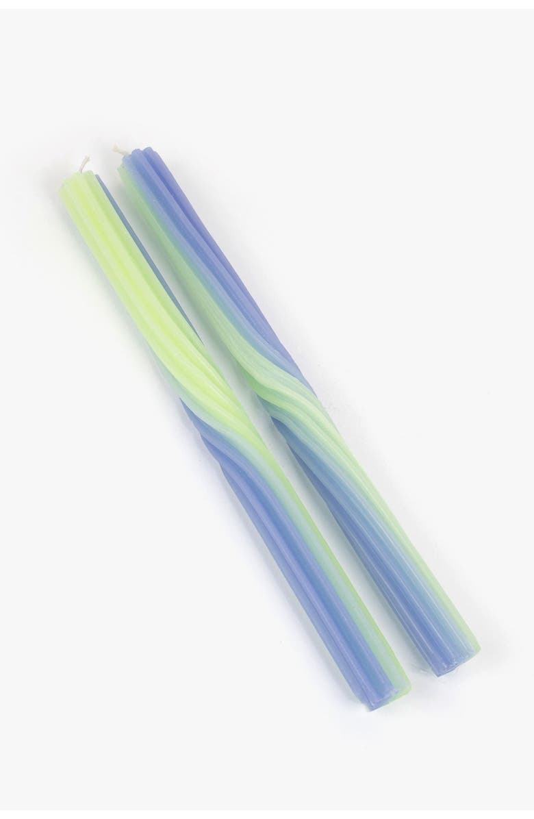 54Celsius Pivot Candles, Alternate, color, Green/Lavender