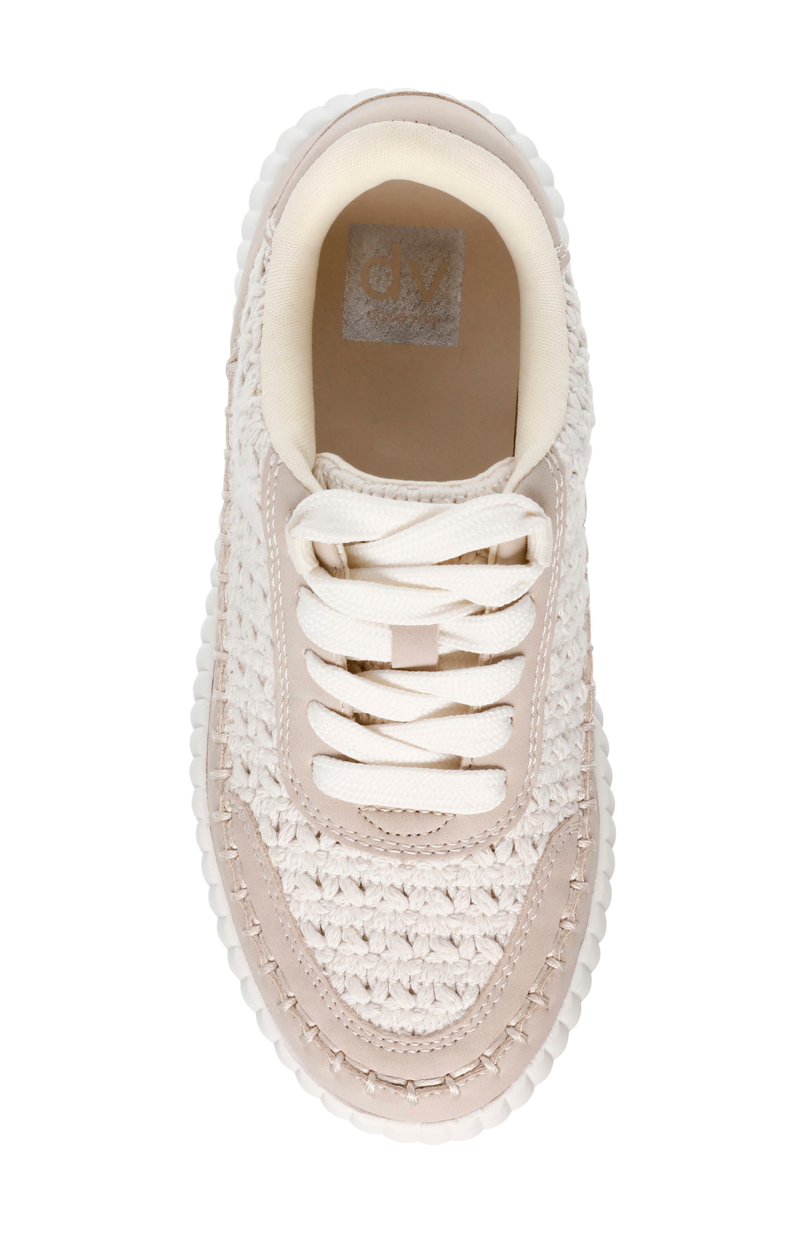 DV by Dolce Vita Kids' Fairie Crochet Sneaker, Alternate, color, 