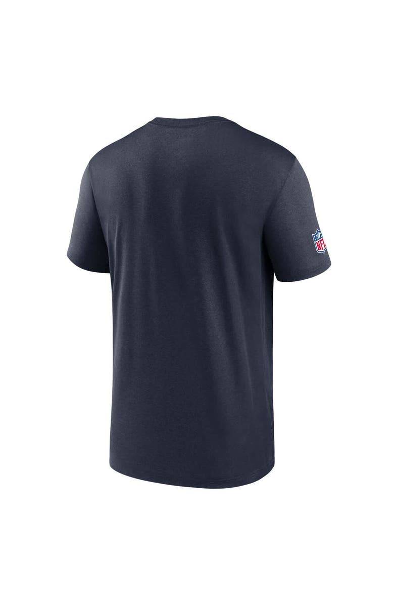 Nike Men's Nike Navy Chicago Bears Sideline Legend Performance T-Shirt, Alternate, color, Navy