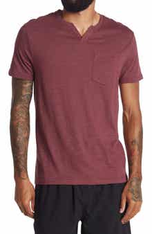 XRAY Notch Neck Pocket T-Shirt