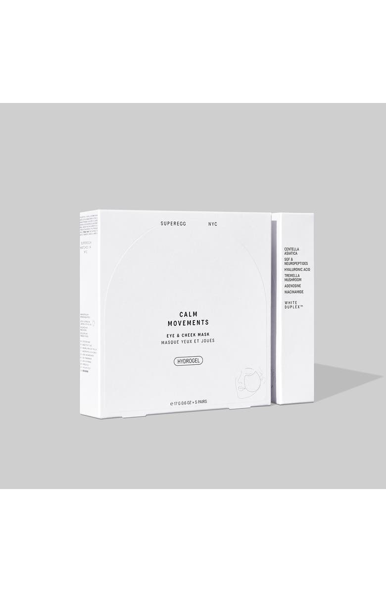 Superegg Calm Movements Eye
Cheek Mask, Alternate, color,