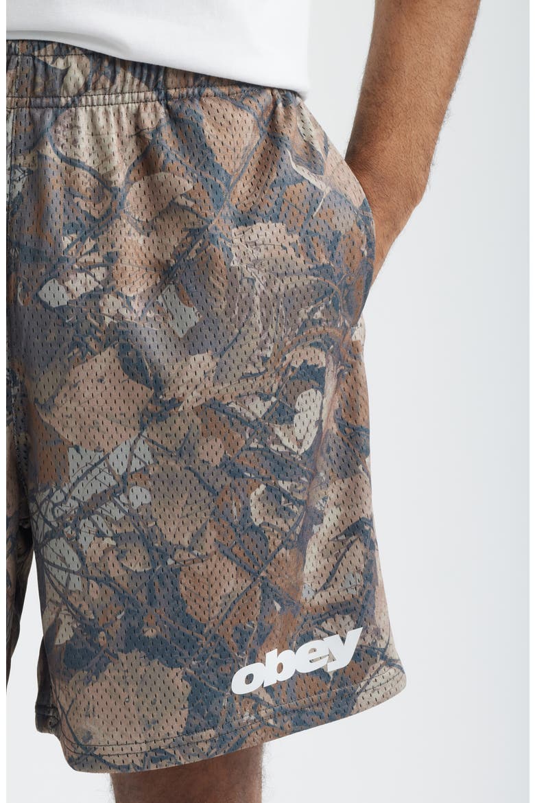 Stanton Mesh Shorts, Alternate, color, FENCE CAMO