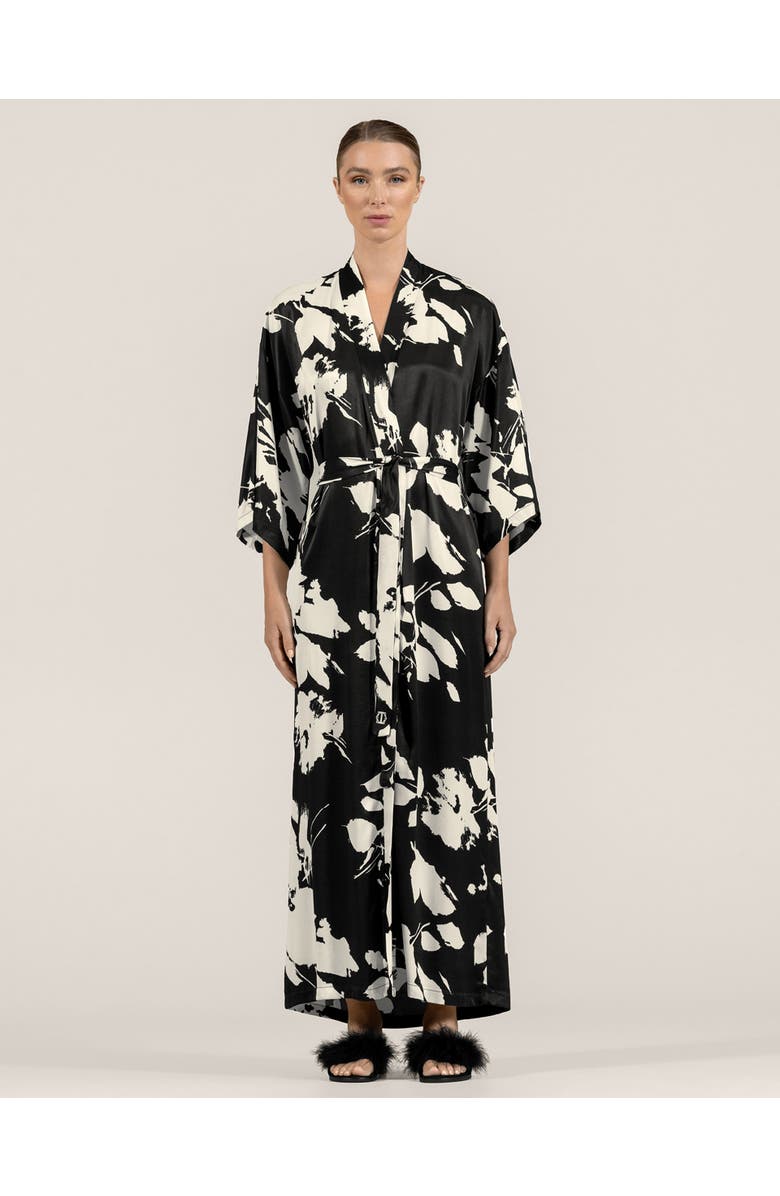 Togas Gerini Women's Robe, Alternate, color, Black