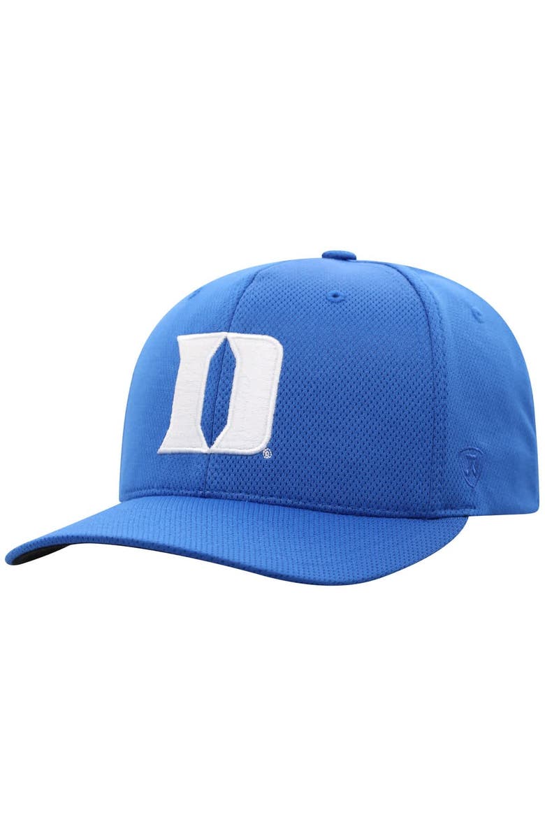 TOP OF THE WORLD Men's Top of the World Royal Duke Blue Devils Reflex Flex Hat, Alternate, color, Royal