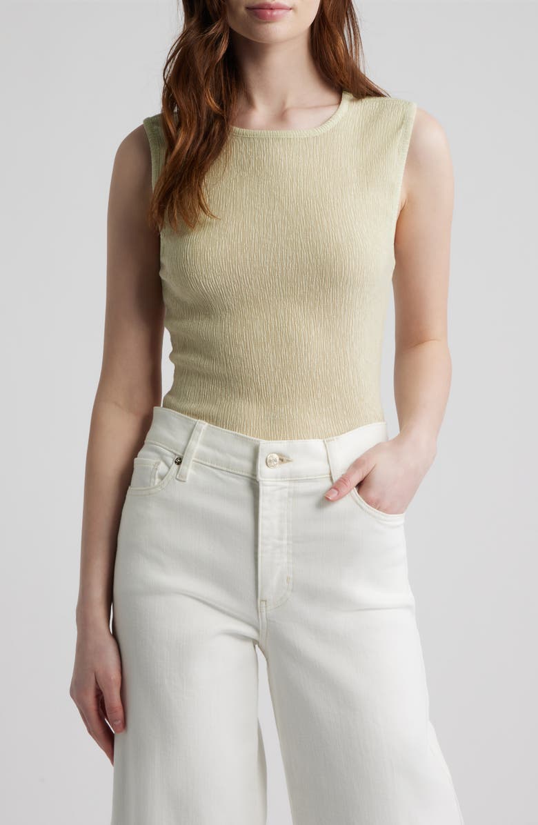 FRAME The Dimensional Mesh Tank, Main, color, Soft Lime