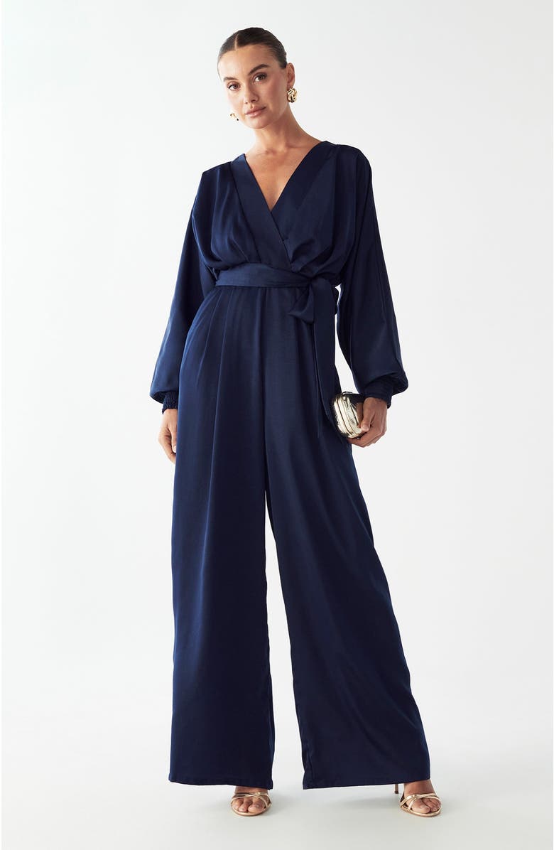 WILLA Salem Jumpsuit, Alternate, color, Navy Blue