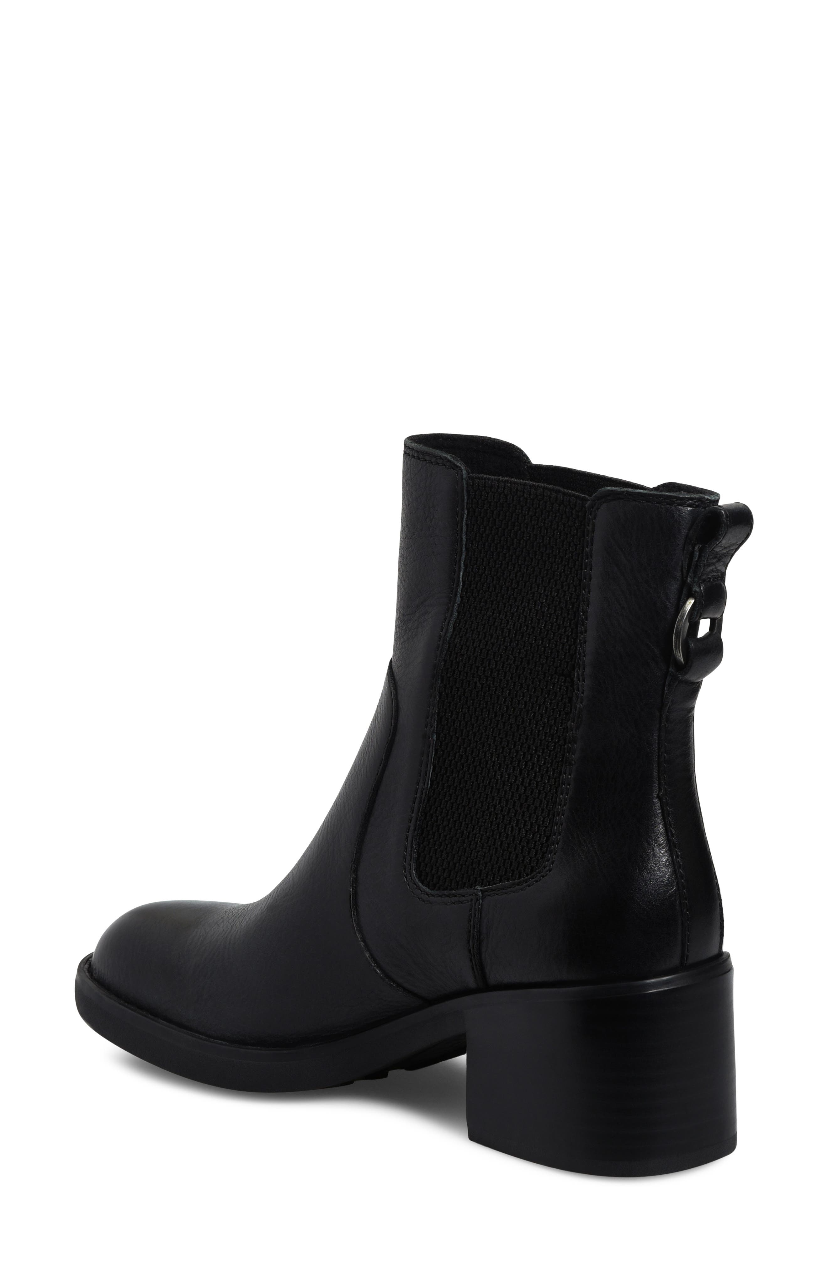 Vivia Bootie, Alternate, color, BLACK LEATHER