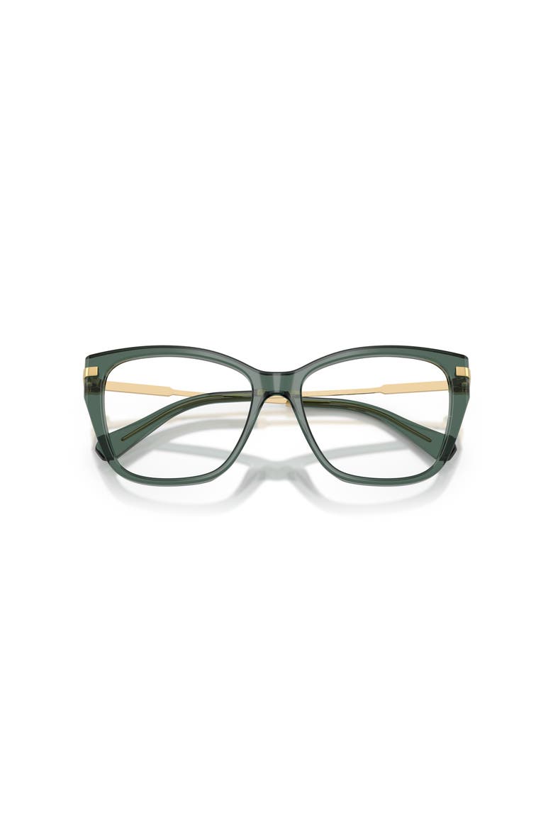 53mm Cat Eye optical glasses, Alternate, color, Green