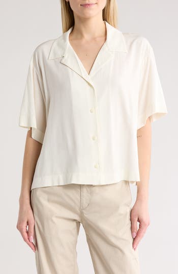 Rag & Bone Reed Shirt In Ivory