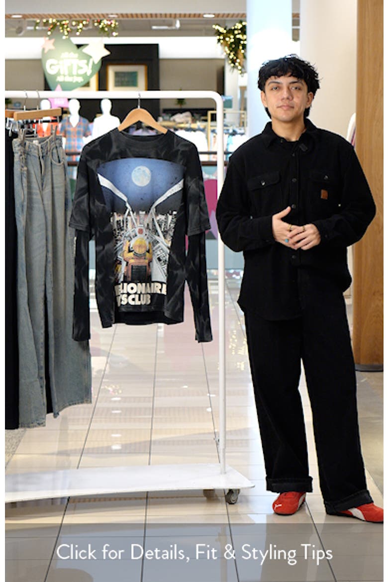 Arrivals Layered Cotton Graphic T-Shirt video