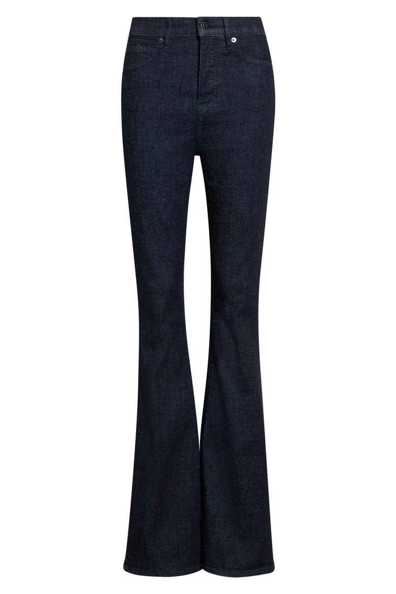 Beverly High Waist Skinny Flare Jeans, Alternate, color, INDIGO RINSE