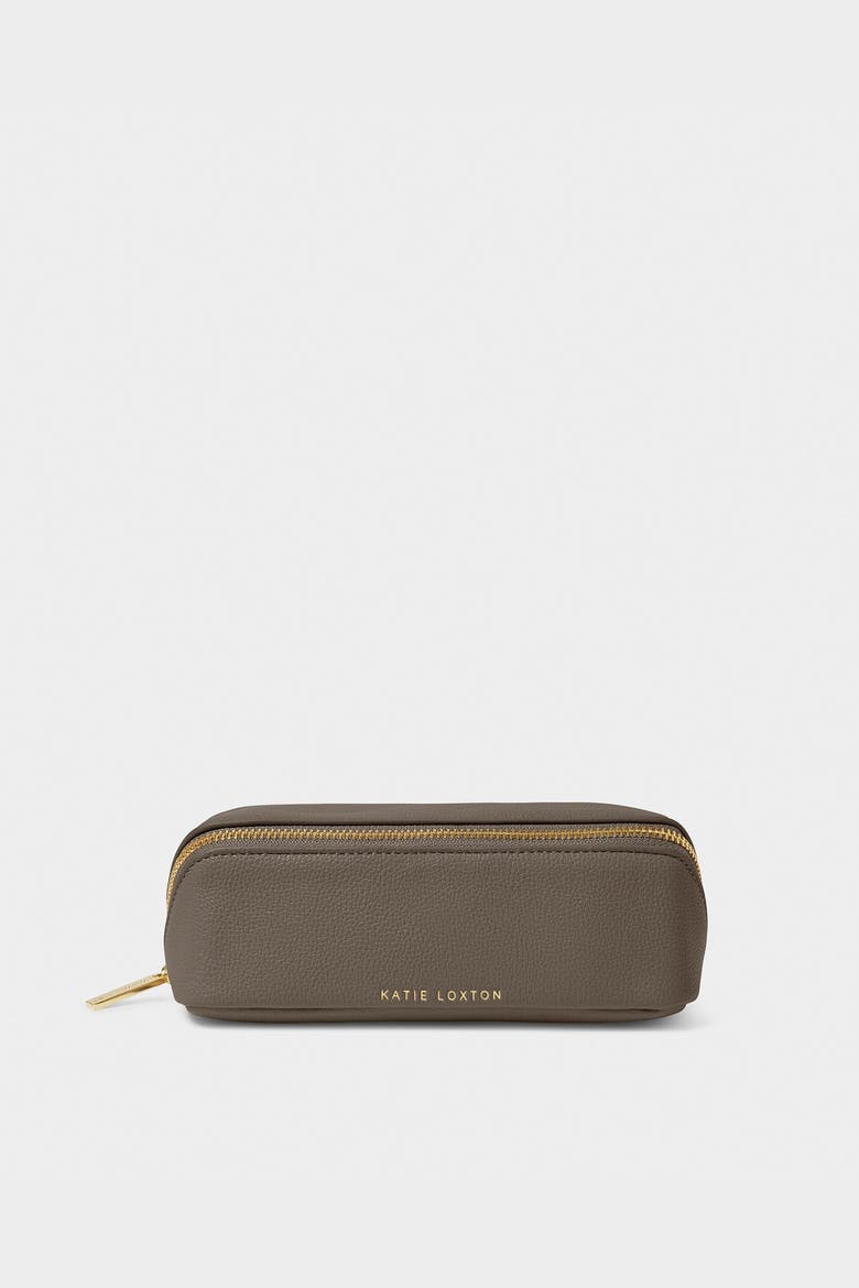 Small Make Up and Toiletry Bag, Alternate, color, Mink