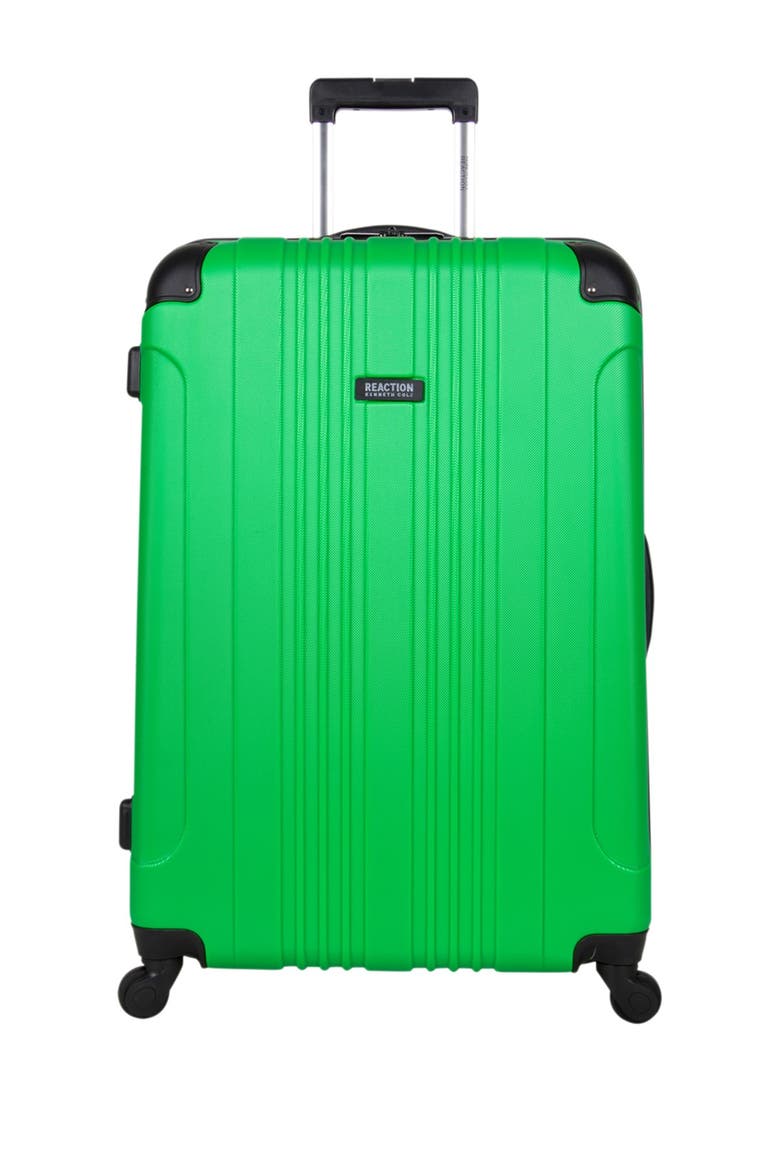 Out of Bounds 28" Lightweight Hardside 4-Wheel Spinner Luggage, Main, color, KELLY GREEN