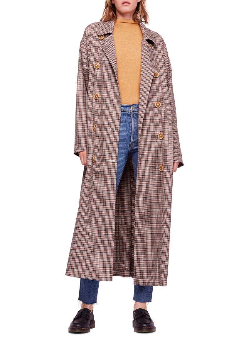 Melody Trench Coat, Main, color, NEUTRAL COMBO