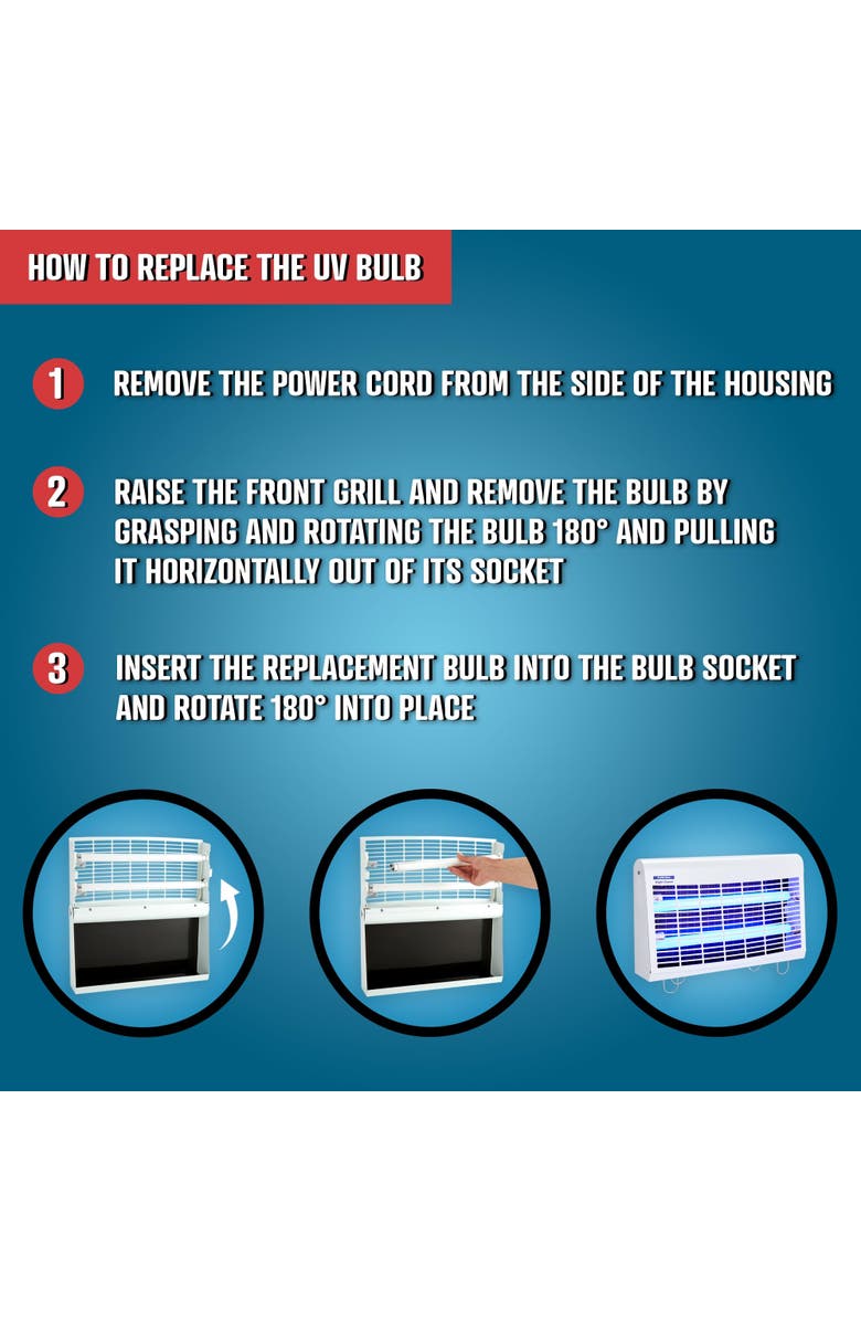 Flowtron 15W Replacement UV Bulb for FC-4900, Alternate, color,